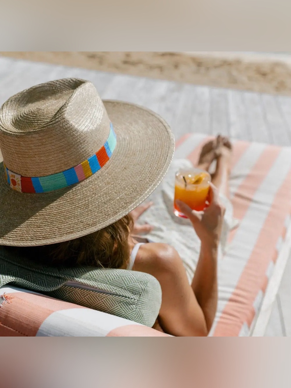 Sunshine Tienda Reyna Palm Hat NWT